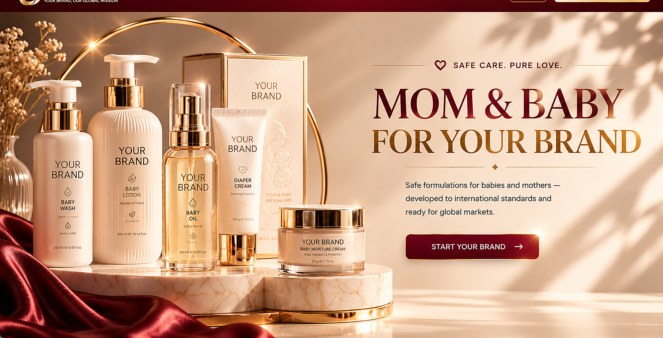 Baby  Mom Care — 5FINE OEM/ODM baby  mom care for your brand