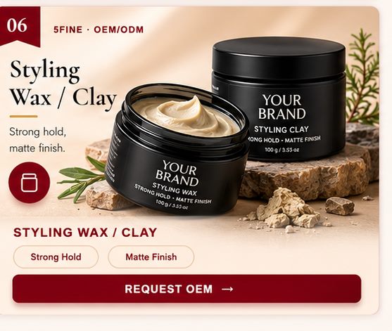 OEM Styling Wax and Clay — 5FINE private label OEM/ODM