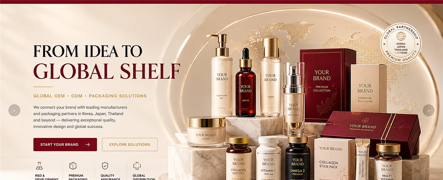 From idea to global shelf — 5FINE global OEM/ODM beauty & wellness