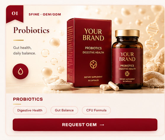 OEM Probiotics — 5FINE private label OEM/ODM