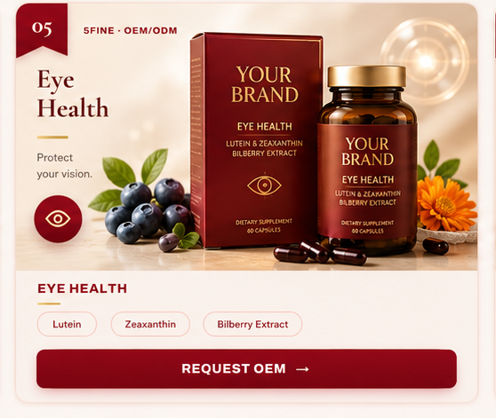 OEM Eye Health — 5FINE private label OEM/ODM