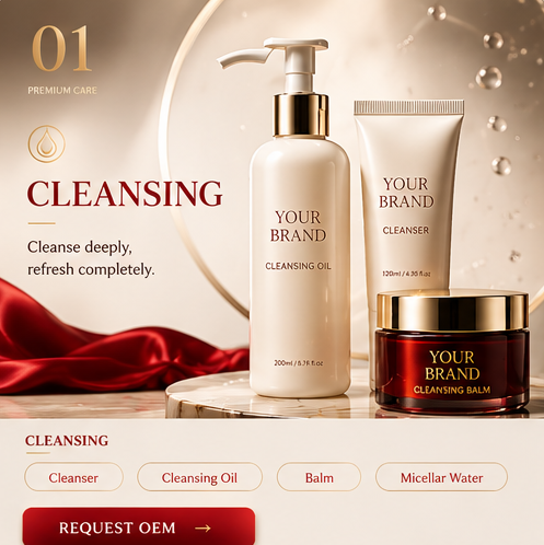 OEM Cleansing — 5FINE private label OEM/ODM