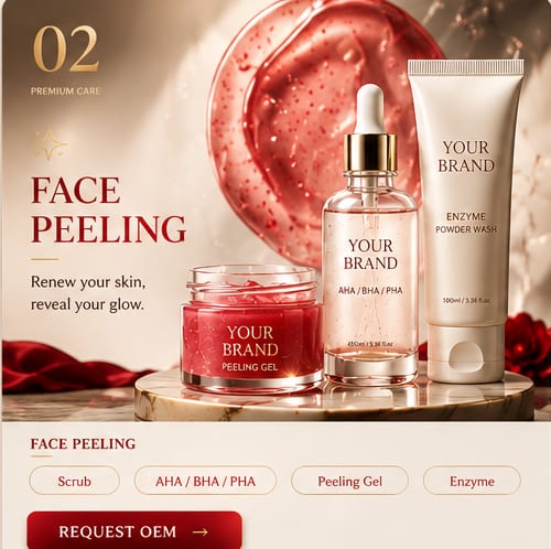 OEM Face Peeling — 5FINE private label OEM/ODM
