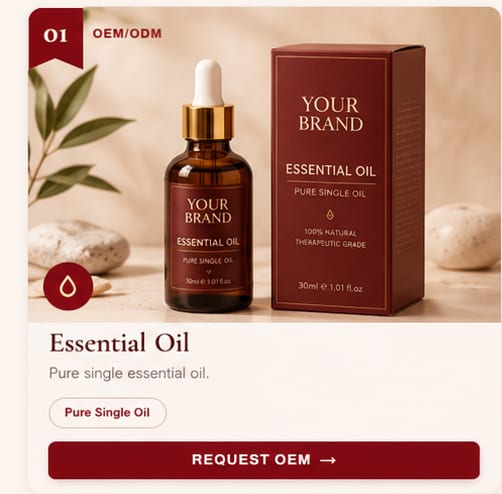 OEM Essential Oil — 5FINE private label OEM/ODM