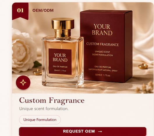 OEM Custom Fragrance — 5FINE private label OEM/ODM