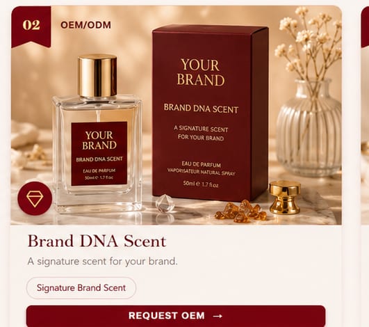 OEM Brand DNA Scent — 5FINE private label OEM/ODM