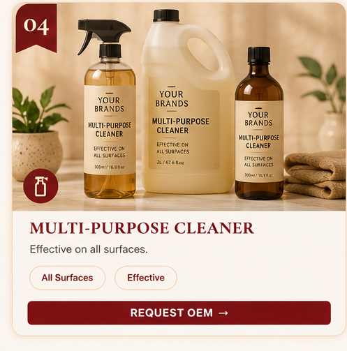 OEM Multi-Purpose Cleaner — 5FINE private label OEM/ODM