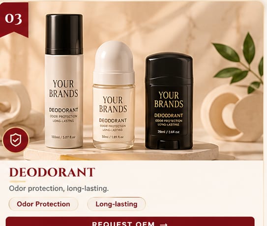 OEM Deodorant — 5FINE private label OEM/ODM