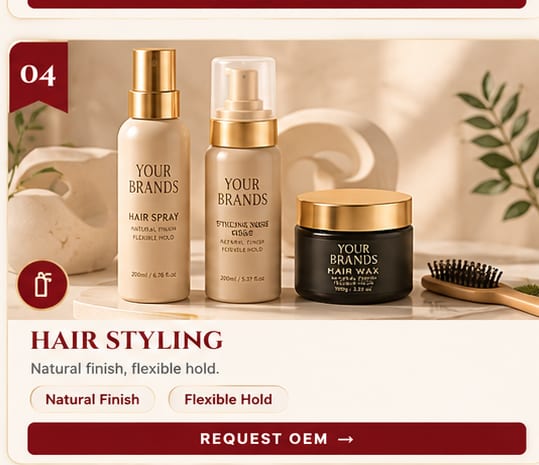 OEM Hair Styling — 5FINE private label OEM/ODM