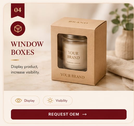 OEM Window Boxes — 5FINE private label OEM/ODM