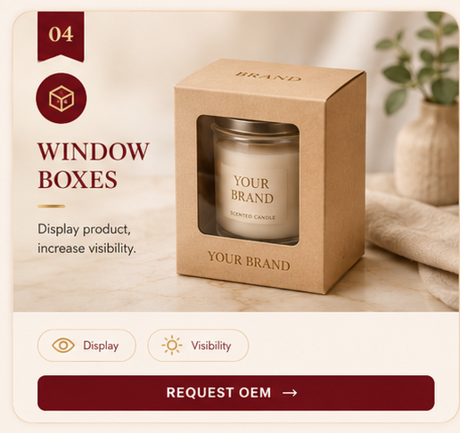 OEM Window Boxes — 5FINE private label OEM/ODM