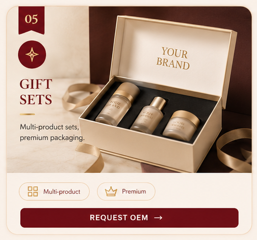 OEM Gift Sets — 5FINE private label OEM/ODM