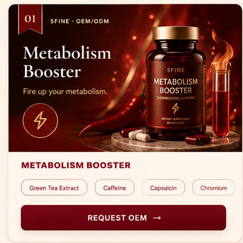 OEM Metabolism Booster — 5FINE private label OEM/ODM
