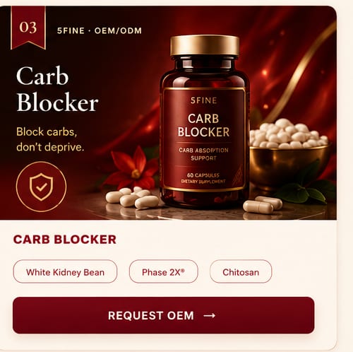 OEM Carb Blocker — 5FINE private label OEM/ODM