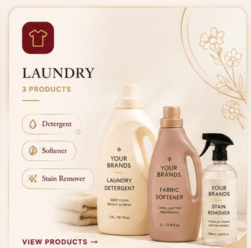 OEM Laundry — 5FINE home care